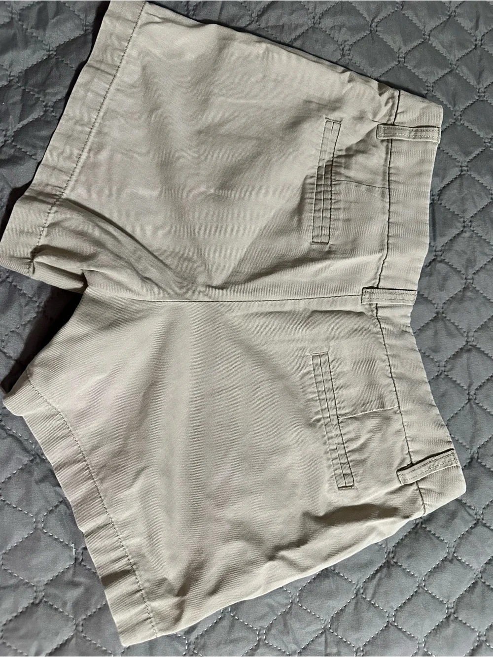 J Crew Women’s Classic Tan Cotton Shorts size 2